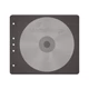 MEDIARANGE LEFŰZHETŐ CD/DVD TASAK FEKETE (50) BOX61