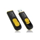 ADATA USB 3.0 DASHDRIVE CLASSIC UV128 32GB FEKETE/SÁRGA