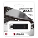 KINGSTON DATATRAVELER 70 USB-C 3.2 GEN 1 PENDRIVE 256GB
