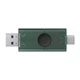 KINGSTON DATATRAVELER DUO G2 USB 3.2 USB-A/USB-C PENDRIVE 128GB FEKETE-ZÖLD