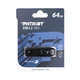 PATRIOT XPORTER 3 SLIDER USB 3.2 GEN 1 PENDRIVE 64GB FEKETE