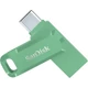 SANDISK ULTRA DUAL DRIVE GO USB 3.1/USB-C PENDRIVE 128GB (150 MB/s) ZÖLD