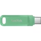 SANDISK ULTRA DUAL DRIVE GO USB 3.1/USB-C PENDRIVE 256GB (150 MB/s) ZÖLD